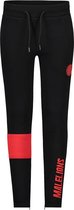 Malelions Junior Sport Captain Trackpants - Black/Red