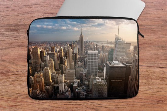 Housse ordinateur 13 pouces - New York - Soleil - Nuages - Housse ordinateur