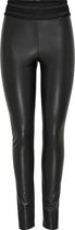 Only Broek Onlstar Faux Leather Ela Legging Cc 15232394 Black Dames Maat - W26 X L32