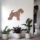 Soft Coated Wheaten Terrier | houten wanddecoratie| Geproduceerd in Nederland | Kaboomlaser