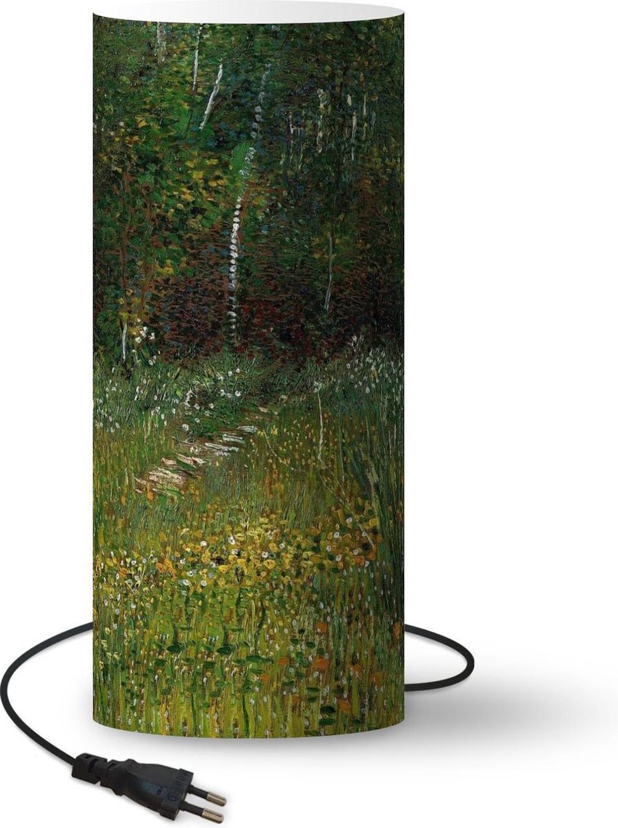 Lamp - Nachtlampje - Tafellamp slaapkamer - Asnières - Vincent van Gogh - 54 cm hoog - Ø22.9 cm - Inclusief LED lamp