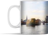 Mok - Uitzicht op de Duitse stad Frankfurt am Main - 350 ml - Beker