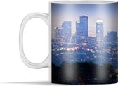 Mok - Griffith-observatorium met de binnenstad van Los Angeles in Amerika - 350 ml - Beker