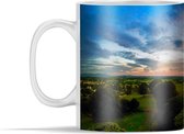 Mok - Een kleurrijke zonsondergang bij de Ierse Rock Of Cashel - 350 ml - Beker