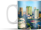 Mok - Skyline van Manila in de Filipijnen - 350 ml - Beker