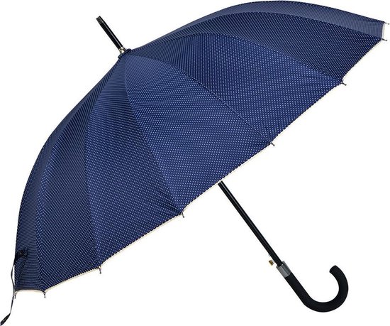Juleeze Paraplu Volwassenen Ø 60 cm Blauw Polyester Stippen Regenscherm