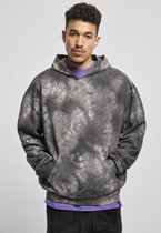 Urban Classics Hoodie/trui -S- Tye Dyed Grijs