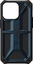 Apple iPhone 13 Pro Hoesje - UAG - Monarch Serie - Hard Kunststof Backcover - Blauw - Hoesje Geschikt Voor Apple iPhone 13 Pro