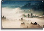 Walljar - Dense Fog - Muurdecoratie - Plexiglas schilderij