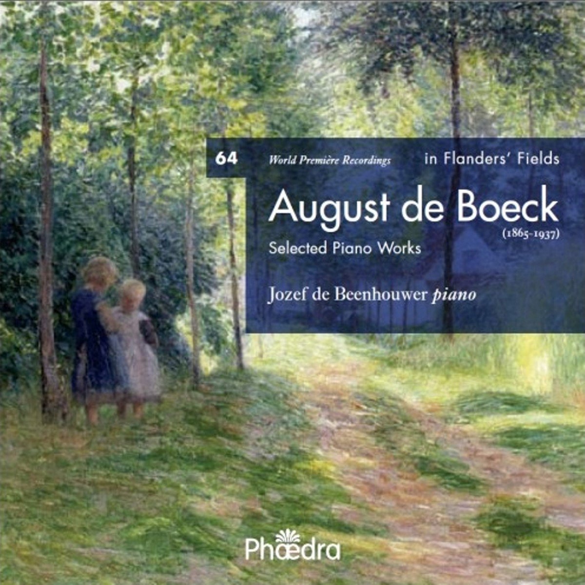 August De Boeck - In Flanders' Fields 64: Selected Solo Works (CD)