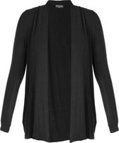 BASE LEVEL CURVY Ayla Vest - Black - maat 5(58/60)
