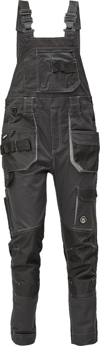 Cerva Dayboro bretelbroek / Amerikaanse overall antraciet maat 52