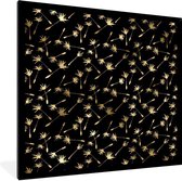 Cadre photo avec affiche - Motifs - Graines - Or - 40x40 cm - Cadre pour affiche