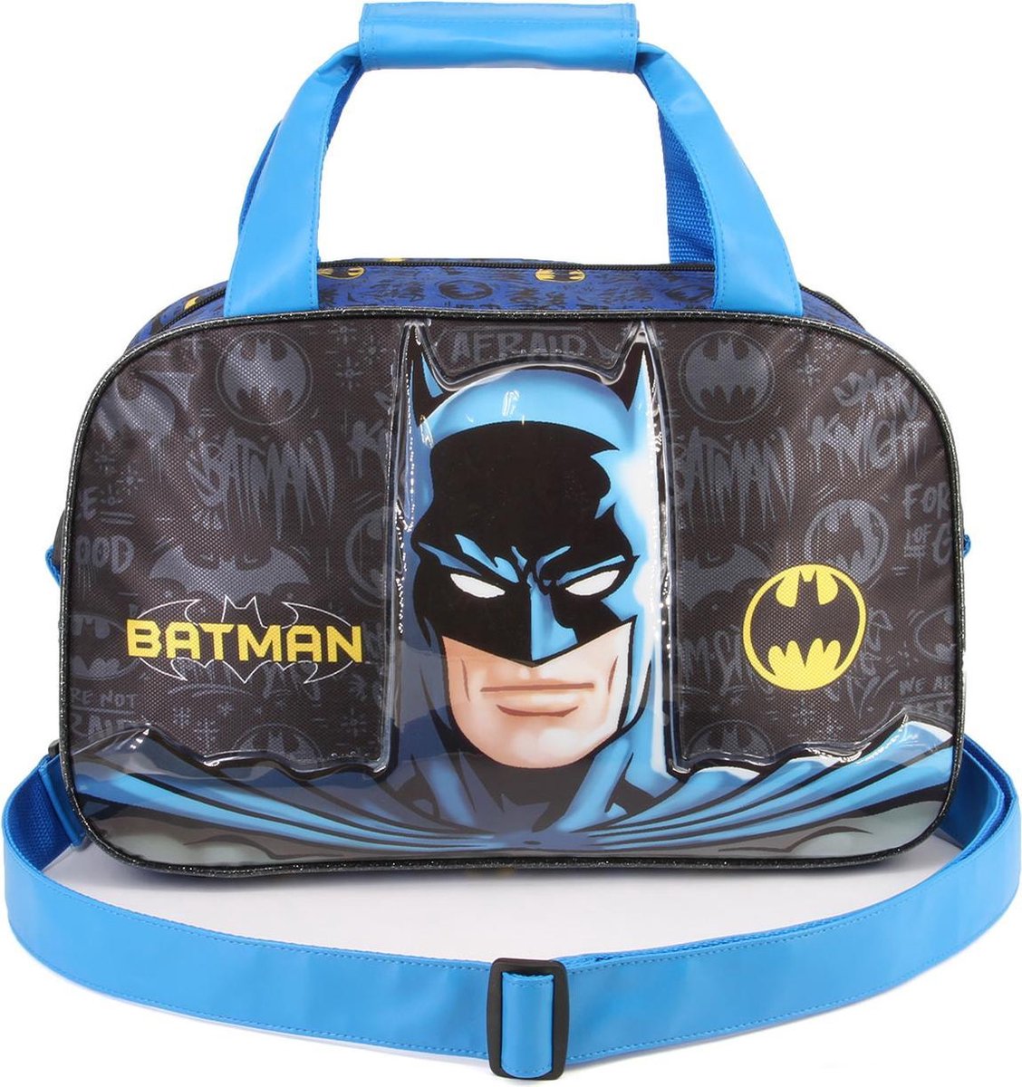 DC - Batman - Sporttas - Zwart - Lengte 38cm