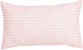 Hoyz | Outdoor Little Stripes Kussen L.Roze | 30 X 50 | Sierkussen Voor Woonkamer Of Slaapkamer