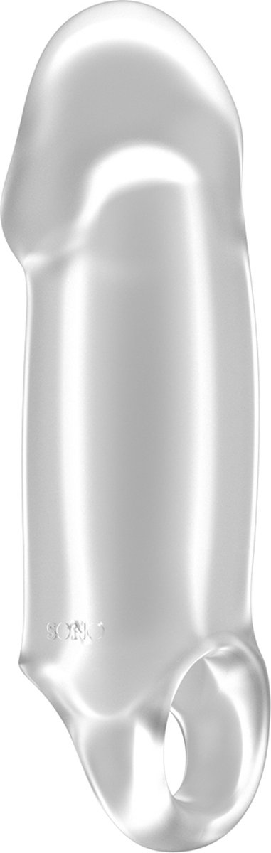 No.37 - Verlengende Penis Sleeve - Transparant