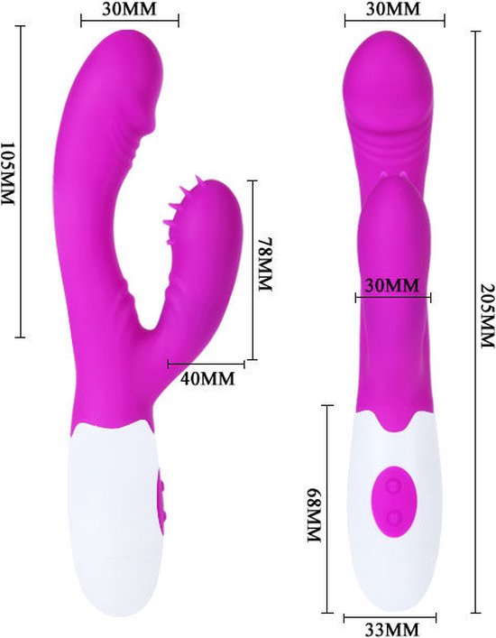 Vibrateurs pour femmes Dildo Vibrator Sex Toys pour couples - Sex Toys - Couple Sex Toys - Rechargeable USB