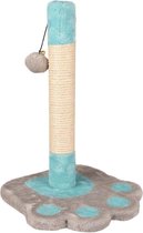Flamingo Krabpaal Cya 2 Turquoise/Grijs 28X28X42Cm