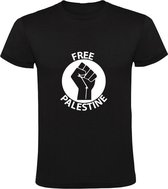 Free Palestina Heren t-shirt | Free Palestine | Zwart