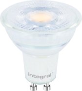 GU10 5,6w, 400 Lumen, 2700K Warm Wit, Glas, Dimbaar