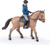 Papo Horses Lopend Paard met Mannelijke Ruiter 51565