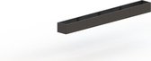 MySteel Gepoedercoat staal plantenbak Texas xxl 4800x500 Inclusief Bodemplaat - Kleur: RAL7016 (antraciet grijs) - Hoogte: 800mm