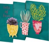 Trifold Triptych Card Lots Of Love (GCN 242)