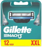 Gillette Mach3 lame de rasoir 12 pièce(s) Hommes