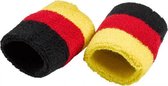 zweetbandjes Duitsland polyester one-size 2 stuks