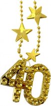 ketting 40 goud one-size