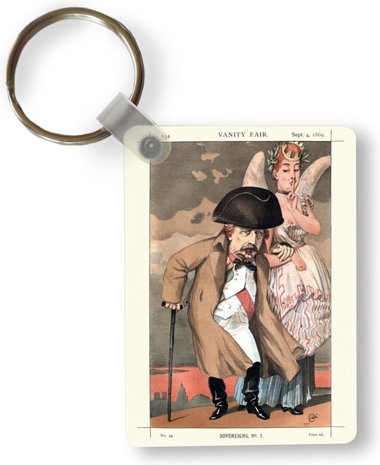 Porte-clés - Napoleon - France - Illustration - Plastique