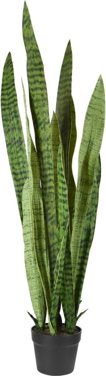 maxifleur Kunstplanten Sanseveria kunstplant 110cm -groen