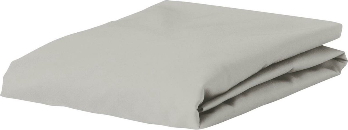 Essenza Satin Hoeslaken Zilver - 180x200 cm