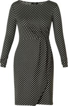 ES&SY Zera Jurk - Black/White - maat 44