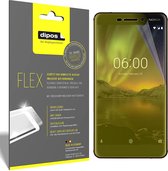 dipos I 3x Beschermfolie 100% compatibel met Nokia 6 (2018) Folie I 3D Full Cover screen-protector