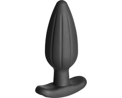 ElectraStim - Silicone Noir Rocker Butt Plug Large