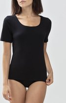 Mey Shirt Korte Mouw Organic Dames 26815 3 schwarz 38