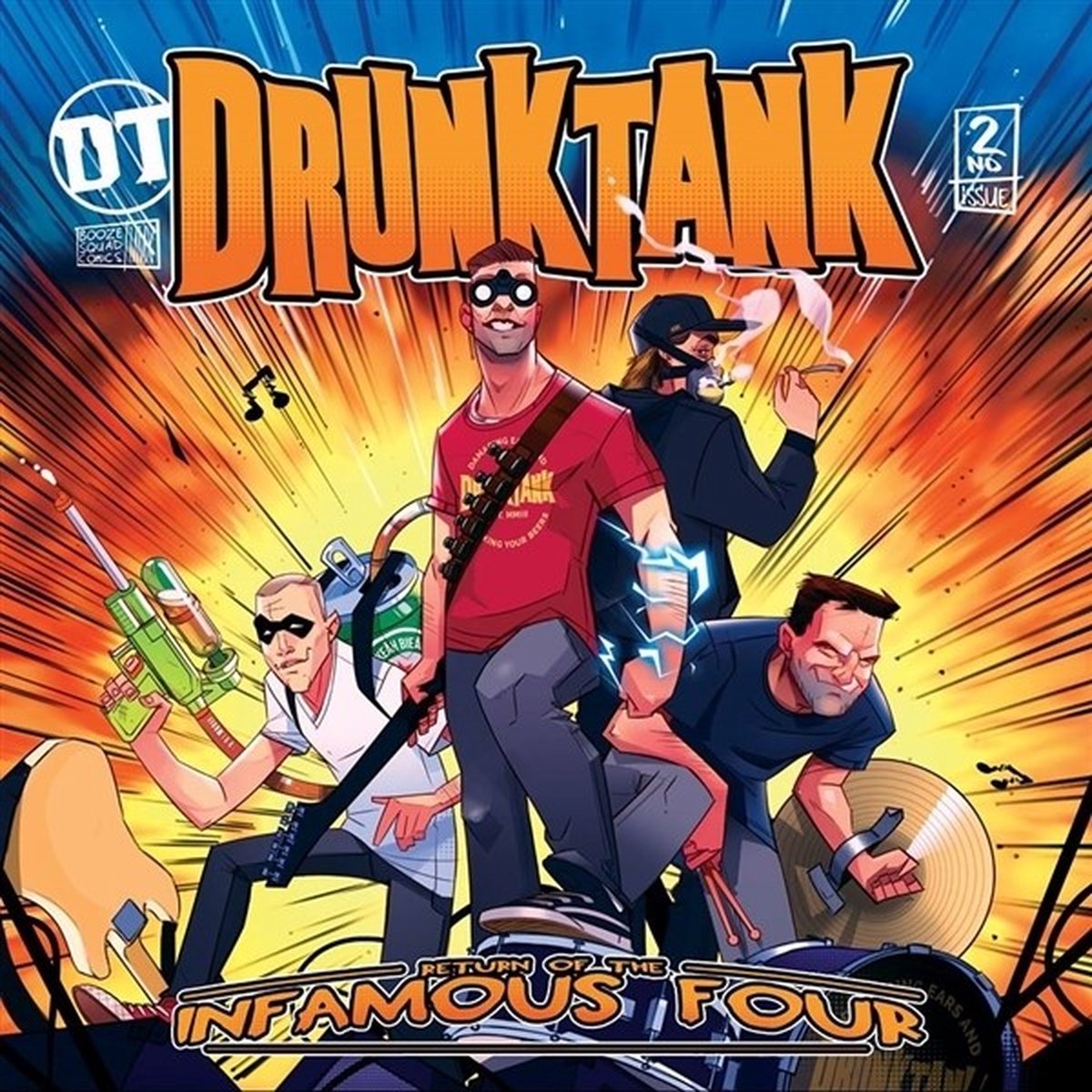 Drunktank - Return Of The Infamous Four (CD)