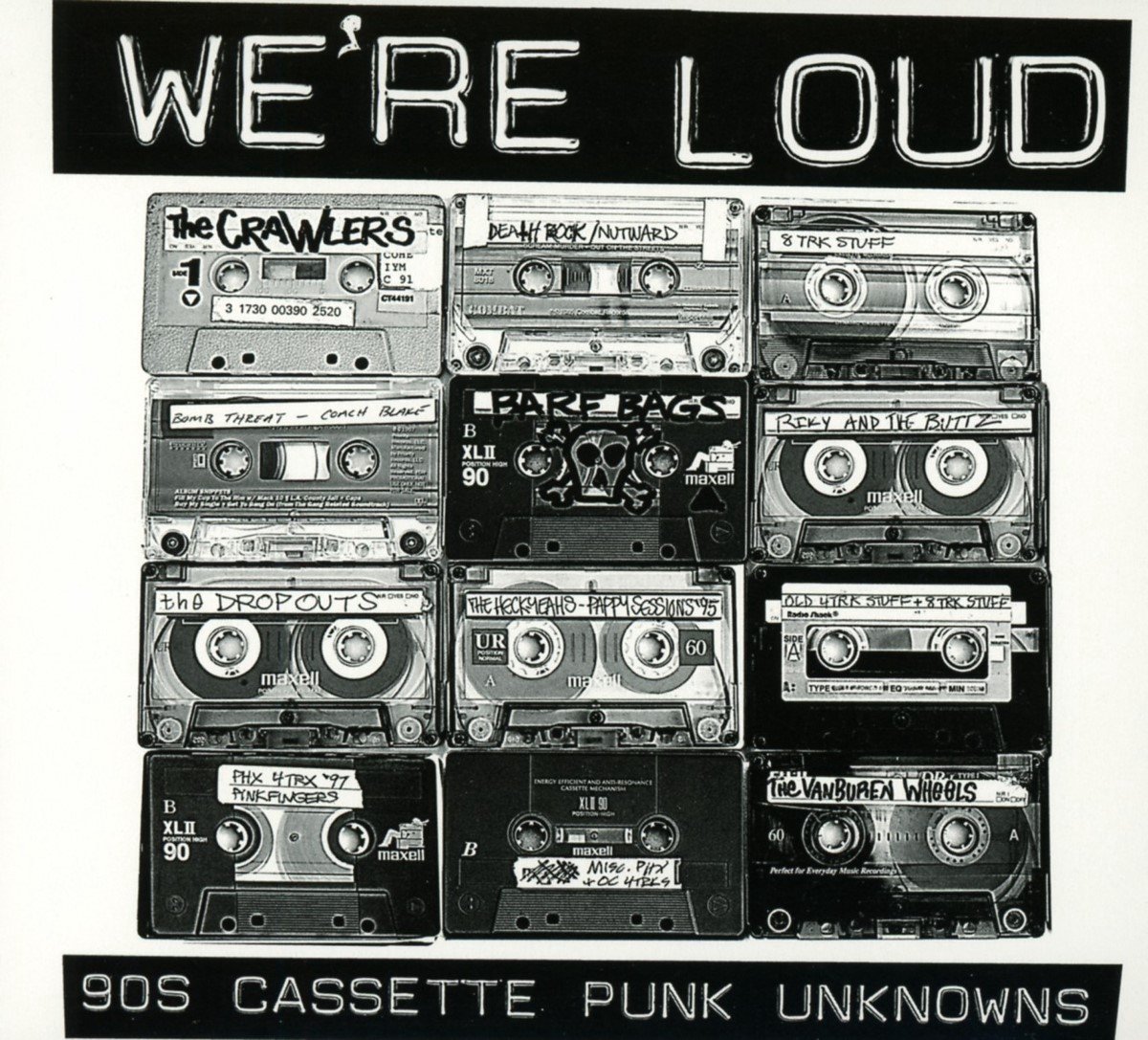 Various Artists - We're Loud: 90s Cassette Punk Unknowns (CD)