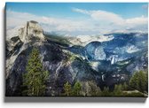 Walljar - Yosemite National Park - Muurdecoratie - Canvas schilderij