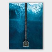 Poster The Dock - Plexiglas - Meerdere Afmetingen & Prijzen | Wanddecoratie - Interieur - Art - Wonen - Schilderij - Kunst