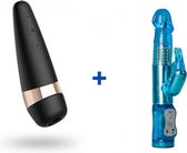 Satisfyer Pro 3 - Clitorisstimulator + Rabbit Vibrator - Tarzan Vibrator