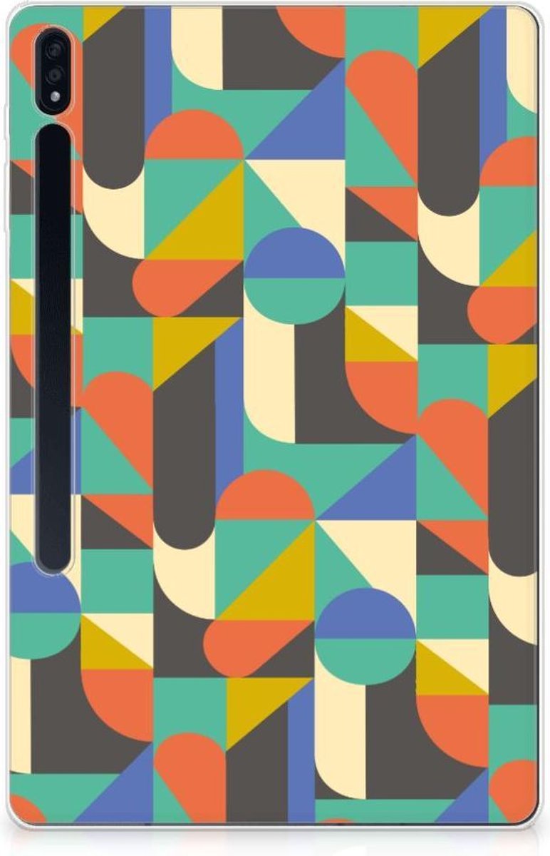 Samsung Galaxy Tab S7 Plus | S8 Plus Hippe Hoes Funky Retro