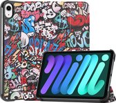 iPad Mini 6 Hoes Luxe Hoesje Book Case - iPad Mini 6 Hoes Cover - Graffity