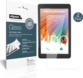 dipos I 2x Pantserfolie helder compatibel met XIDO Tablet X110 Beschermfolie 9H screen-protector