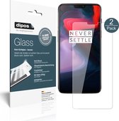dipos I 2x Pantserfolie helder compatibel met OnePlus 6 Beschermfolie 9H screen-protector
