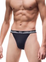 Cornette Hight Emotion sexy heren string - katoen - zwart M