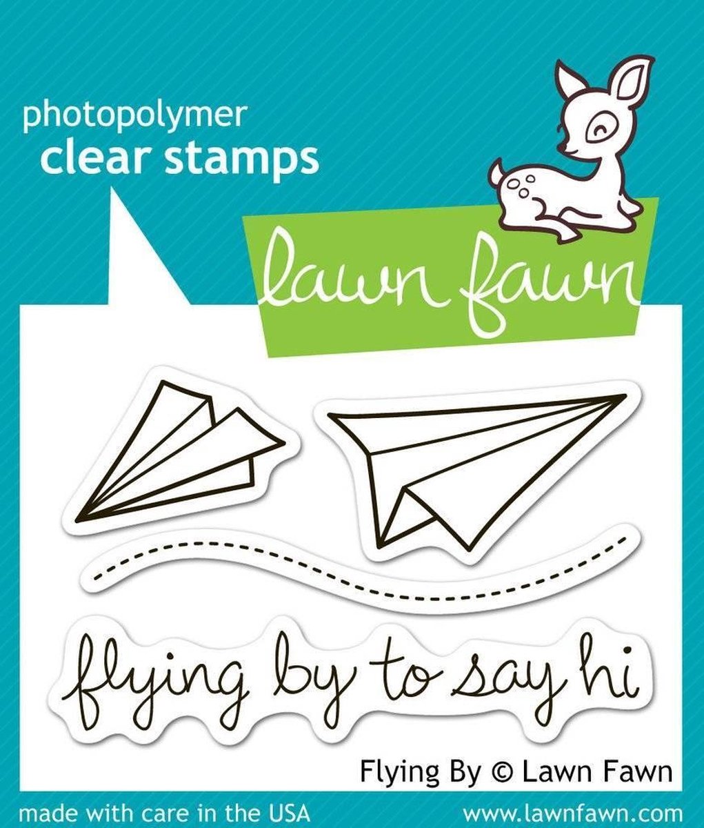 Flying By Clear Stamps (LF386)