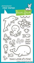 Critters In the Sea Clear Stamps (LF311)
