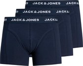 Jack & Jones heren boxershort 3-Pack - Blue Nights -Blue  - S  - Blauw